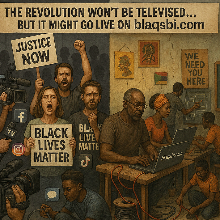 Why do We March for Their Awakening—But Won’t Log In to Our Own Liberation
